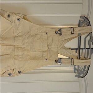 American Eagle Outfitters Cream Jumpsuit